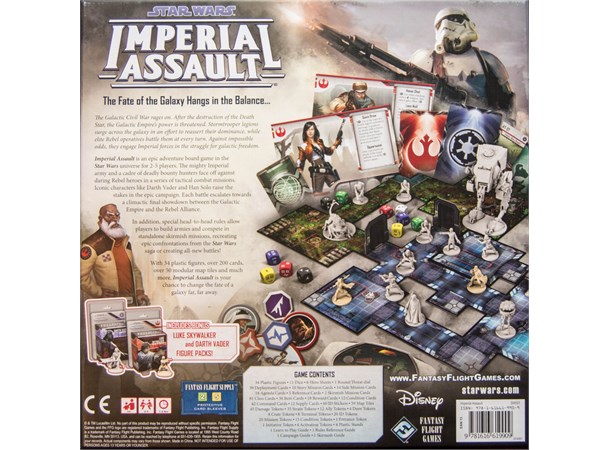 Star Wars Imperial Assault Brettspill Grunnspillet
